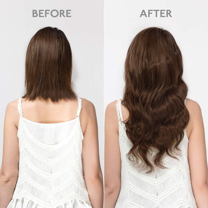Echthaar Clip-Ins Schokoladenbraun 50cm 120g
