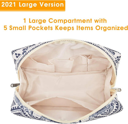 Narwey Kulturbeutel Damen Groß Schminktasche Kosmetiktasche Travel