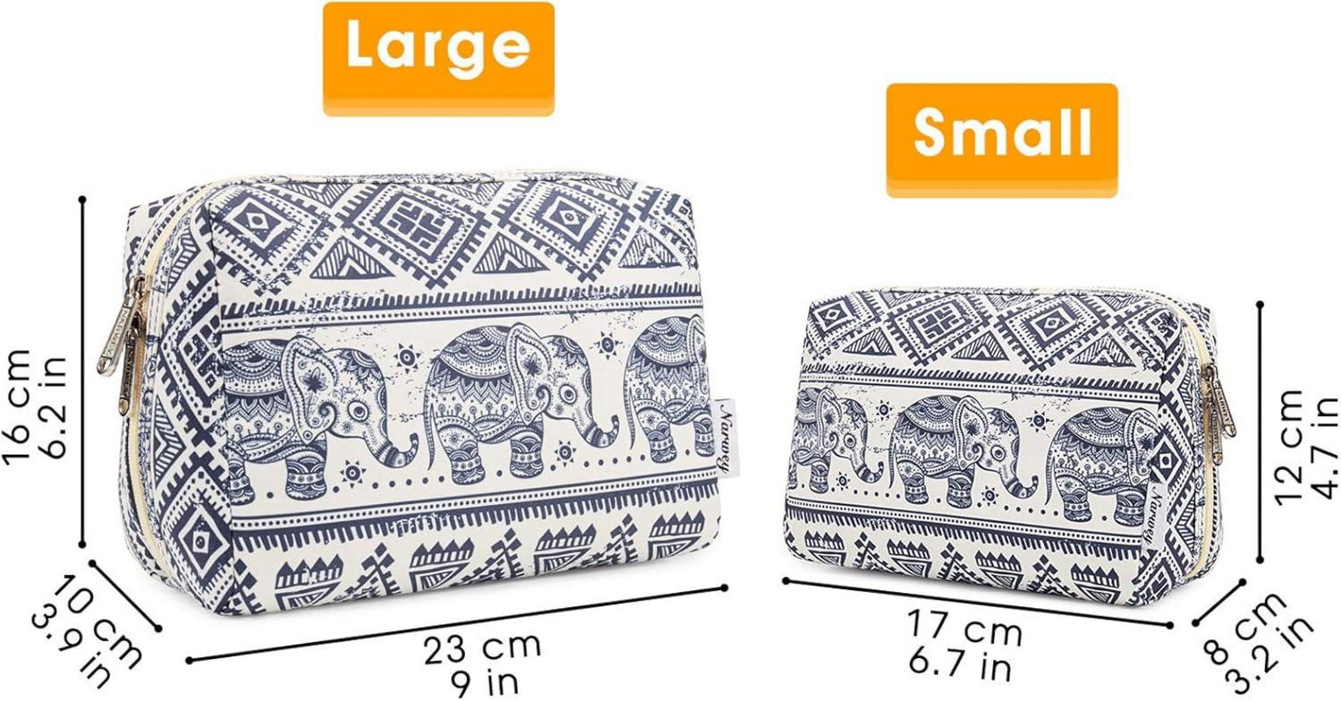 Narwey Groß Kulturbeutel Damen Schminktasche Kosmetiktasche Reise Organizer