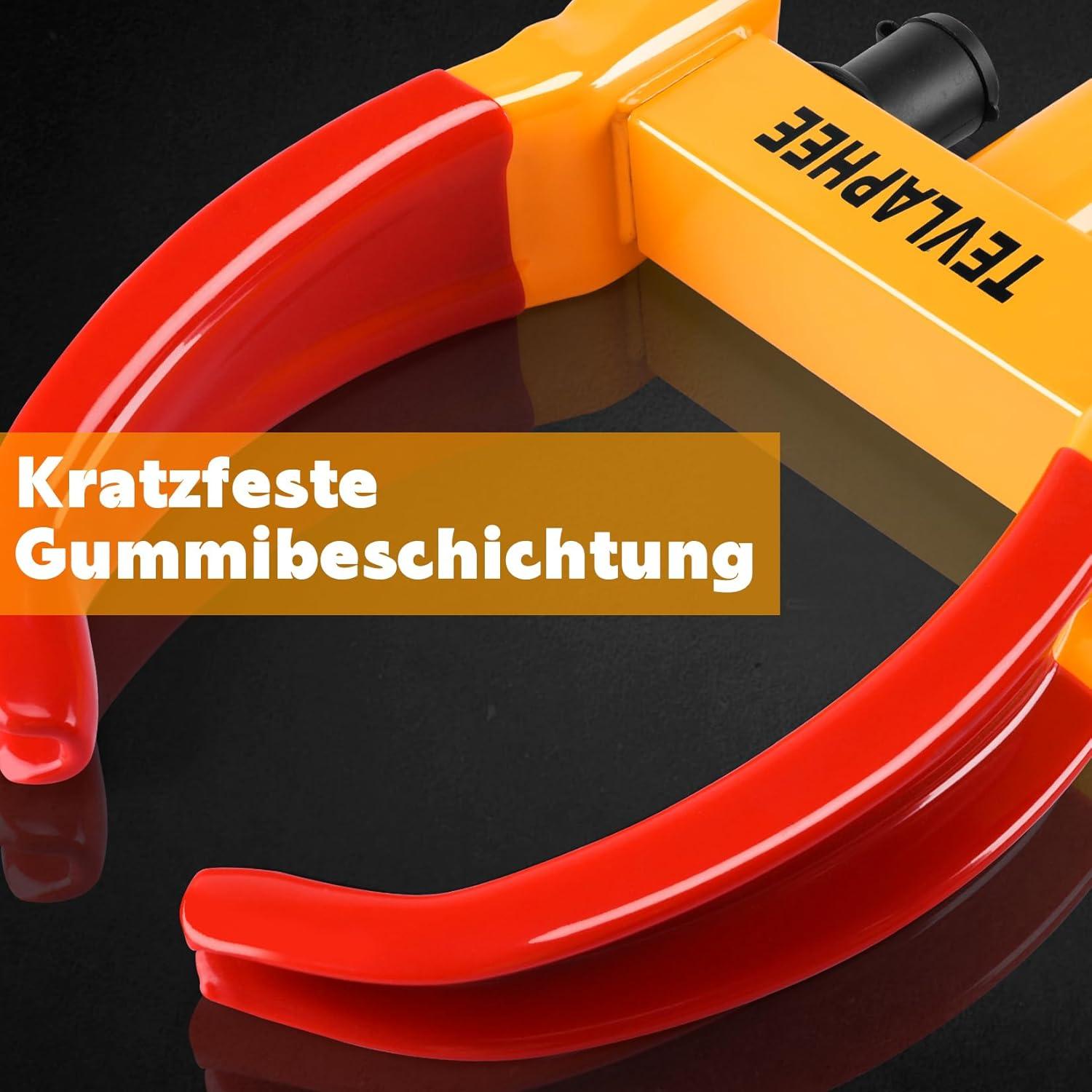 Tevlaphee Radkralle Parkkralle mit Sicherheitsschloss 3