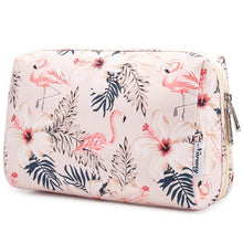 Kosmetiktasche Flamingo Groß - Wasserabweisend & Organizer