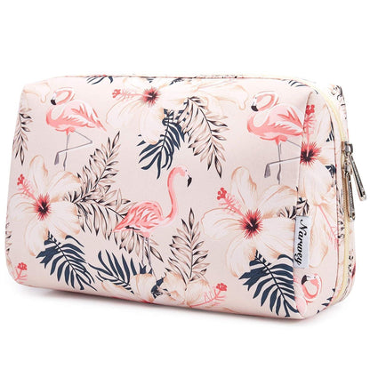 Kosmetiktasche Flamingo Groß - Wasserabweisend & Organizer