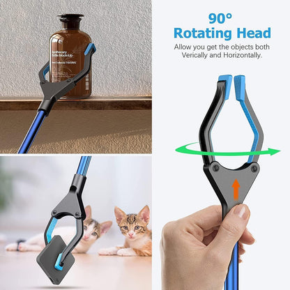 Greifzange für Senioren Greifer Zange Teleskop 81cm Faltbar