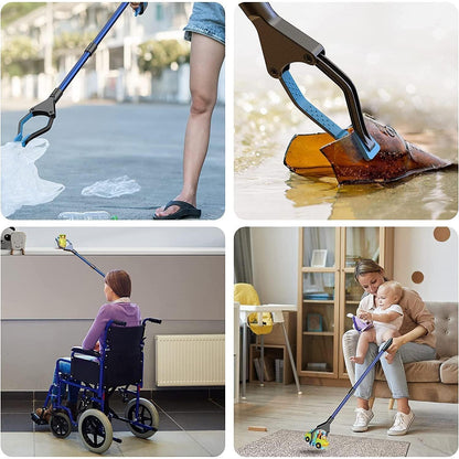 Greifzange für Senioren Greifer Zange Teleskop 81cm Faltbar