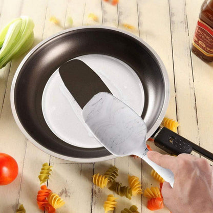 Silikon Spatel Set 6-teilig - Marmor-Muster Antihaft Küchenhelfer
