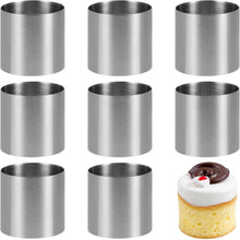 Tortenring Set Dessertringe Klein Backzubehör Kuchen 8Stück 5x5cm