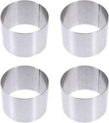 Mousse Ringe Set Dessertring Speisering 5x5x5 cm