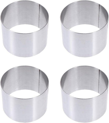 Mousse Ringe Set Dessertring Speisering 5x5x5 cm