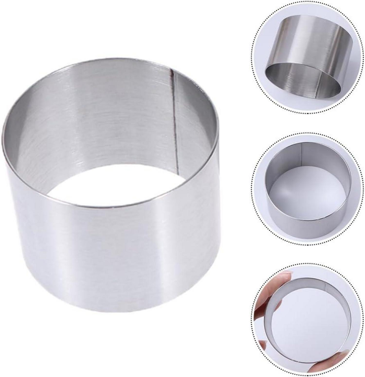 Mousse Ringe Dessertring Set Mini Kochringe Kuchenform 5x5x5cm