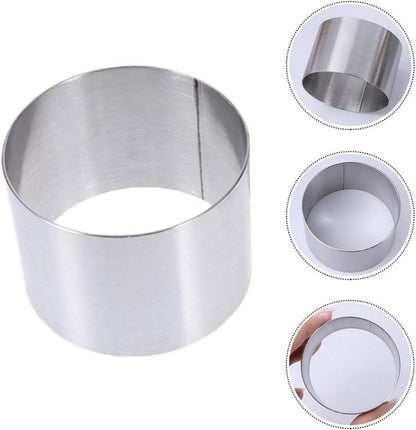 Mousse Ringe Dessertring Set Mini Kochringe Kuchenform 5x5x5cm