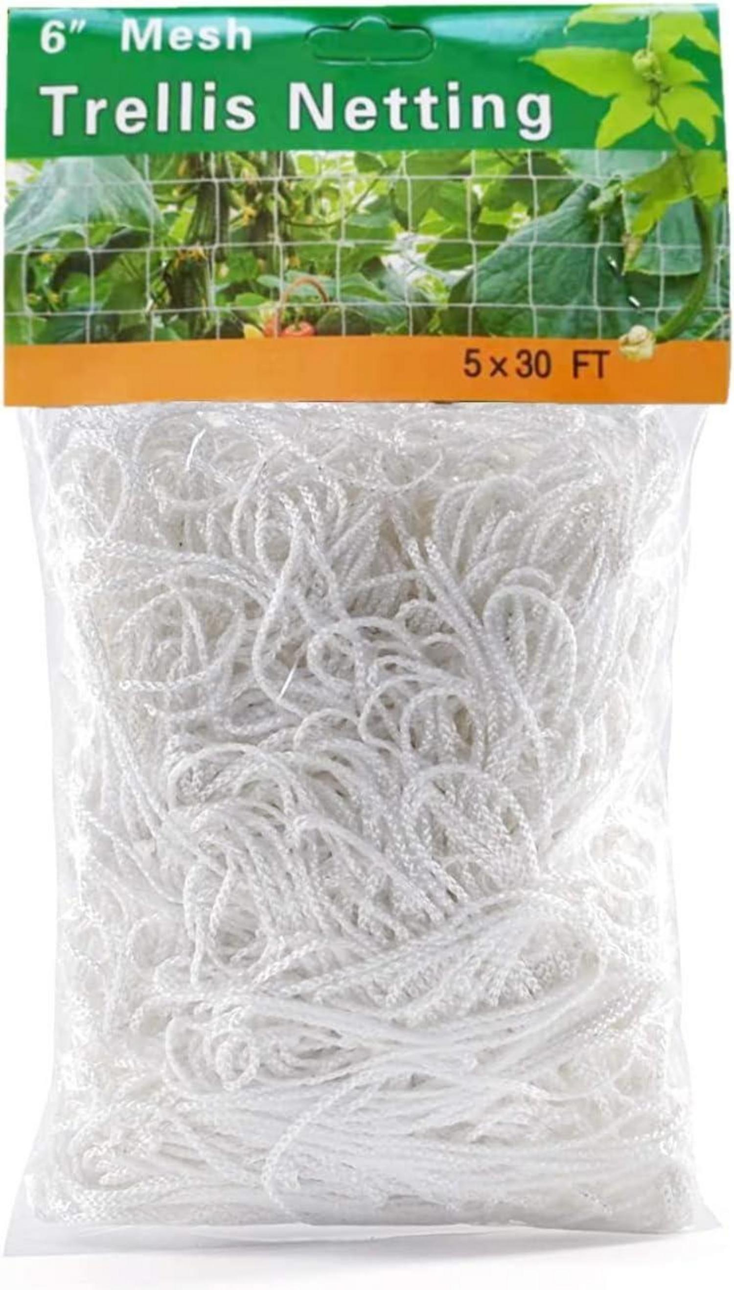 Gartennetz Polyester Pflanze Erbsen Netz Bohnenfrüchte Kletterpflanzen