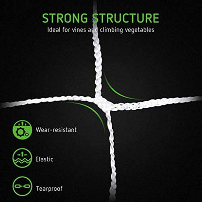 Gartennetz Polyester 10m x 1,67m für Kletterpflanzen und