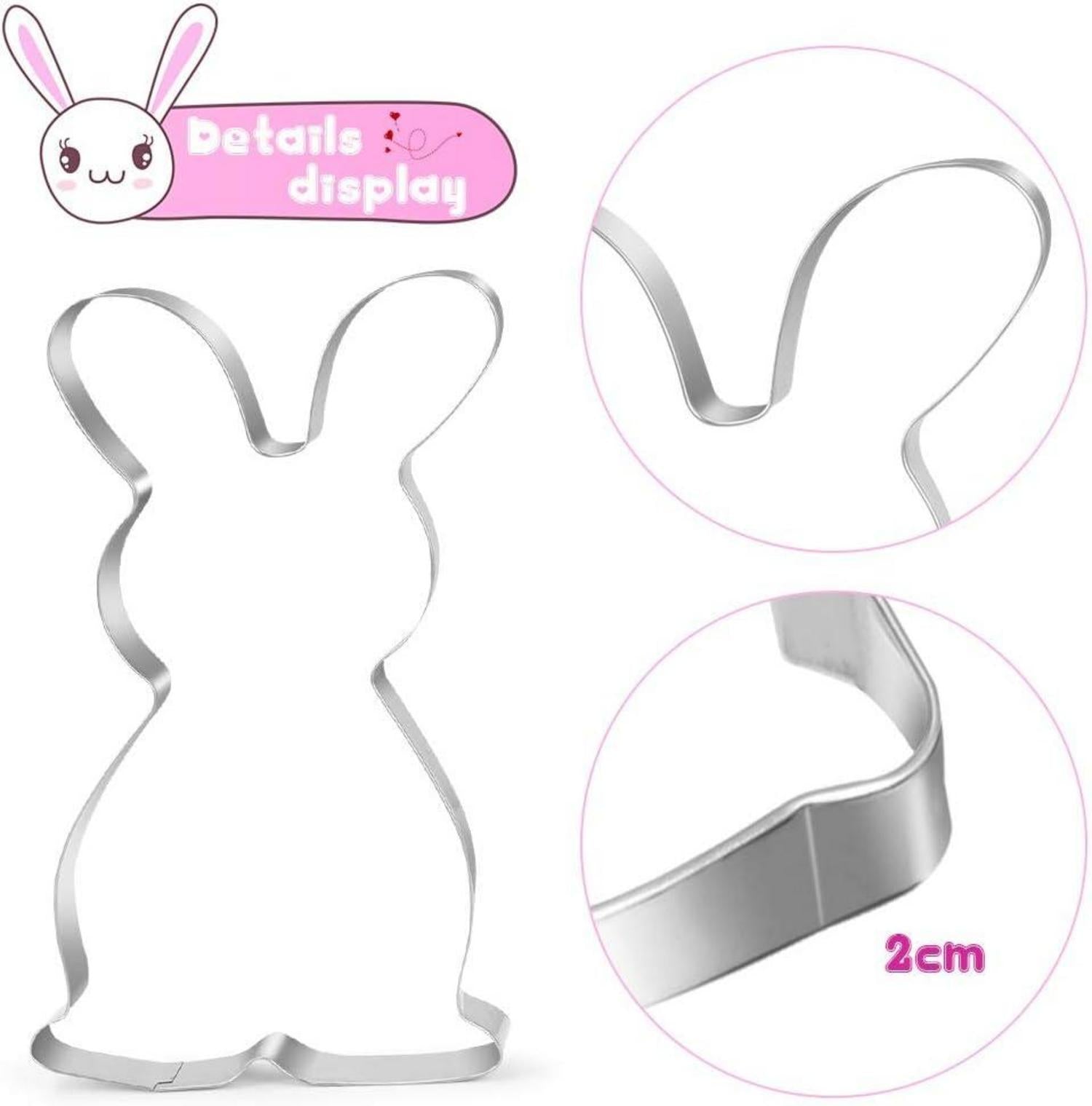 Ostern Ausstecher Set Hase Plätzchen backen 5er Set