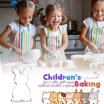 Ausstecher Ostern Hase Set 5 Stück keksform Oster Plätzchen