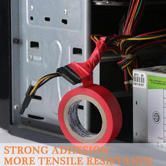 Isolierband Set 6 Stück Multicolor 16mm x 15m - Elektrisches Isolierband für Verkabelungsprojekte & Reparaturen