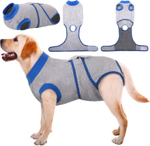 Kuoser Hundebody Op Kastration Leckschutz Grau XL