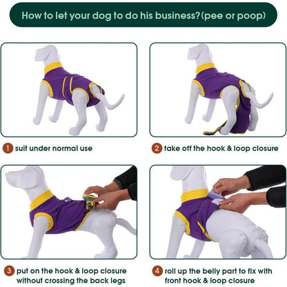 Hundebody nach Op und Kastration Rüde Hündin, Atmungsaktiv