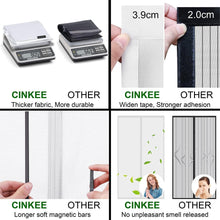 Insektenschutz Tür Magnetvorhang 90x210cm Kinderleichte