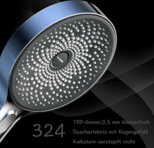 Großer Duschkopf Regendusche 130mm Handbrause mit 3