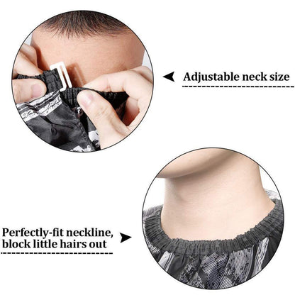 URAQT Friseurumhang Haarschnitt Cape Klettverschluss 120 cm