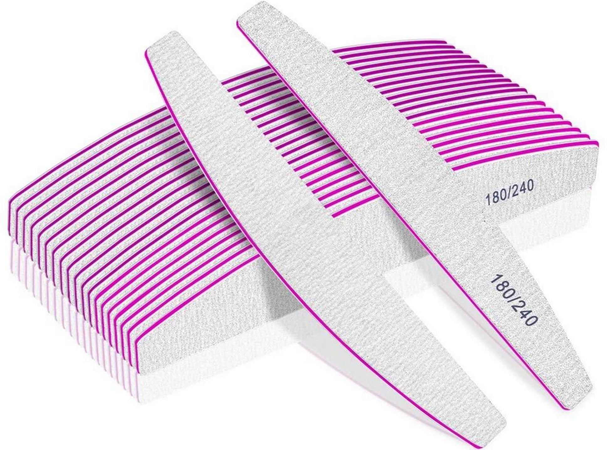 12er Pack Nagelfeilen 180/240 Körnung waschbar & wiederverwendbar