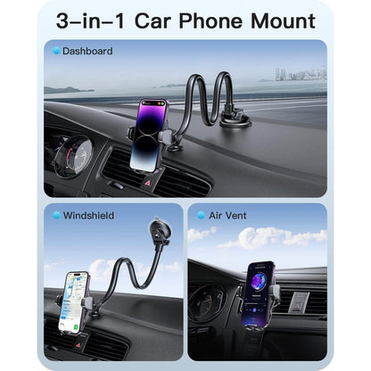 Kfz Handyhalterung Schwanenhals 360° für iPhone & Samsung