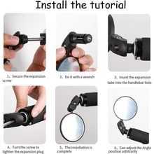 Fahrradspiegel HD 360° Drehbar Universal für Lenker