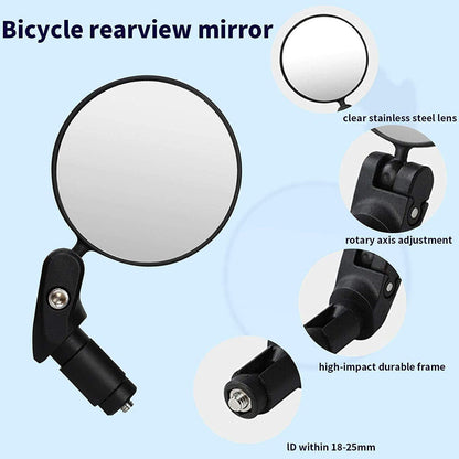 Fahrradspiegel HD 360° Drehbar Universal für Lenker