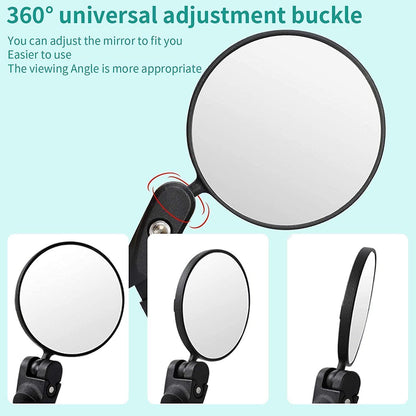 Fahrradspiegel HD 360° Drehbar Universal für Lenker