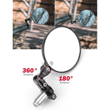 KEMIMOTO CNC Motorradspiegel E24 Geprüft 360 Grad Drehbar