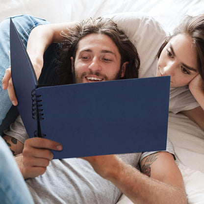 DIY Fotoalbum zum Selbstgestalten 28,5x21 cm 80 Seiten