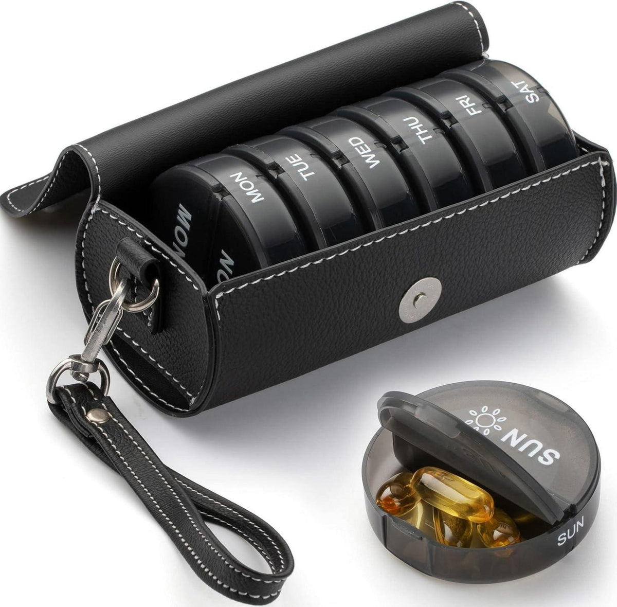 Tablettenbox 7 Tage Pillendose Medikamenten-Organizer