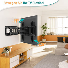 Schwenkbare Neigbare TV Wandhalterung für 37-70 Zoll