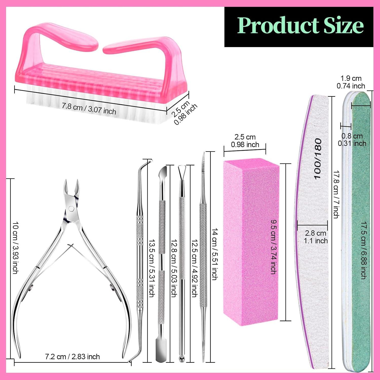 Maniküre Pediküre Set Nagelfeilen Nägel Buffer Gelnägel