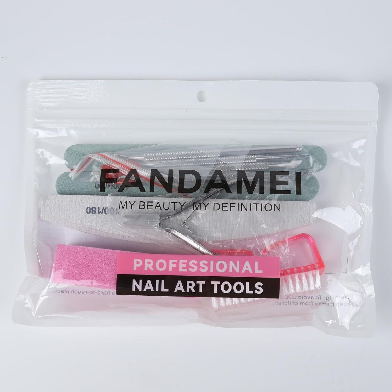 Maniküre Set Nagelfeile Buffer Nagelhautschieber Nagelzange Pediküre Set