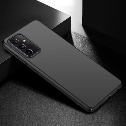 Schwarze Hülle Samsung A52/A52s 6,5 Zoll Anti-Scratch Matt Hardcase