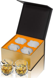 Whiskey Gläser Set Bleifrei Kristallglas Whisky Glas