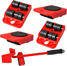 Möbeltransportroller Set 5-teilig Lastenheber für Umzug