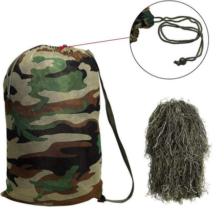 Ghillie Suit Tarnanzug Jagd Wald Wüste Paintball Airsoft Camouflage Set