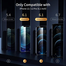 Panzer Sichtschutz für iPhone 12 6,1-Zoll [2