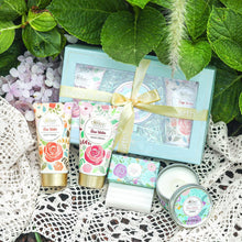 Handcreme Geschenkset für Frauen mit 4 Pack Mini Rosen