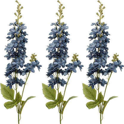 Kunstblumen Rittersporn Künstliche Blumen Delphinium Textil