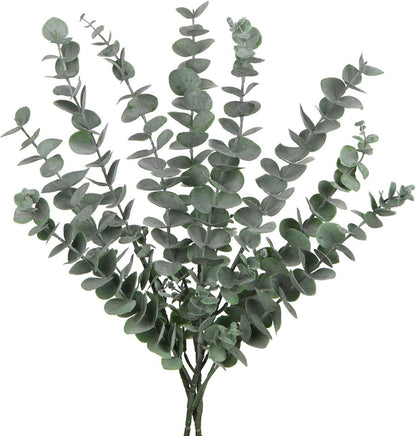 Künstliche Eukalyptus Zweige 3er Set Faux Blumenarrangement 76cm