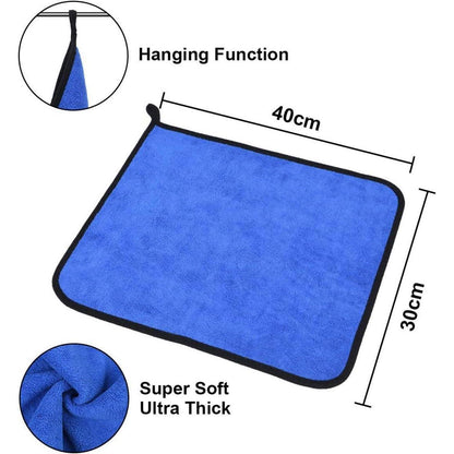 Mikrofasertücher Auto 6er Set 500GSM Fusselfreie Handtuch
