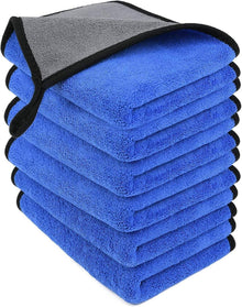 Mikrofasertücher Auto 6 PCS 500GSM Multifunktional Fusselfrei