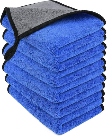 Mikrofasertücher Auto 6 PCS 500GSM Multifunktional Fusselfrei