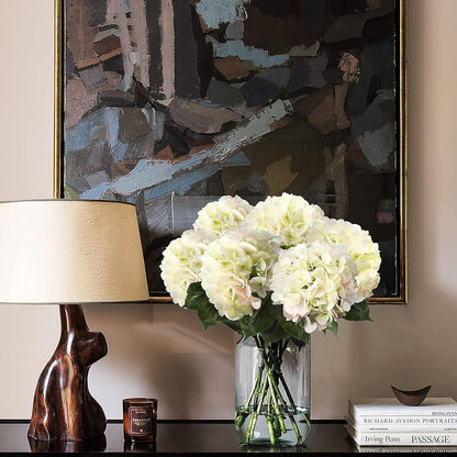 Künstliche Hortensie 3er Set Kunstblumen L53cm Deko Blumensträuße