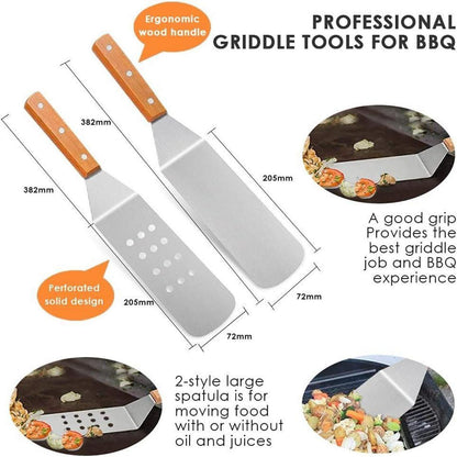 20-tlg Profi Grillzubehör Set mit Tasche Grill Geschenke