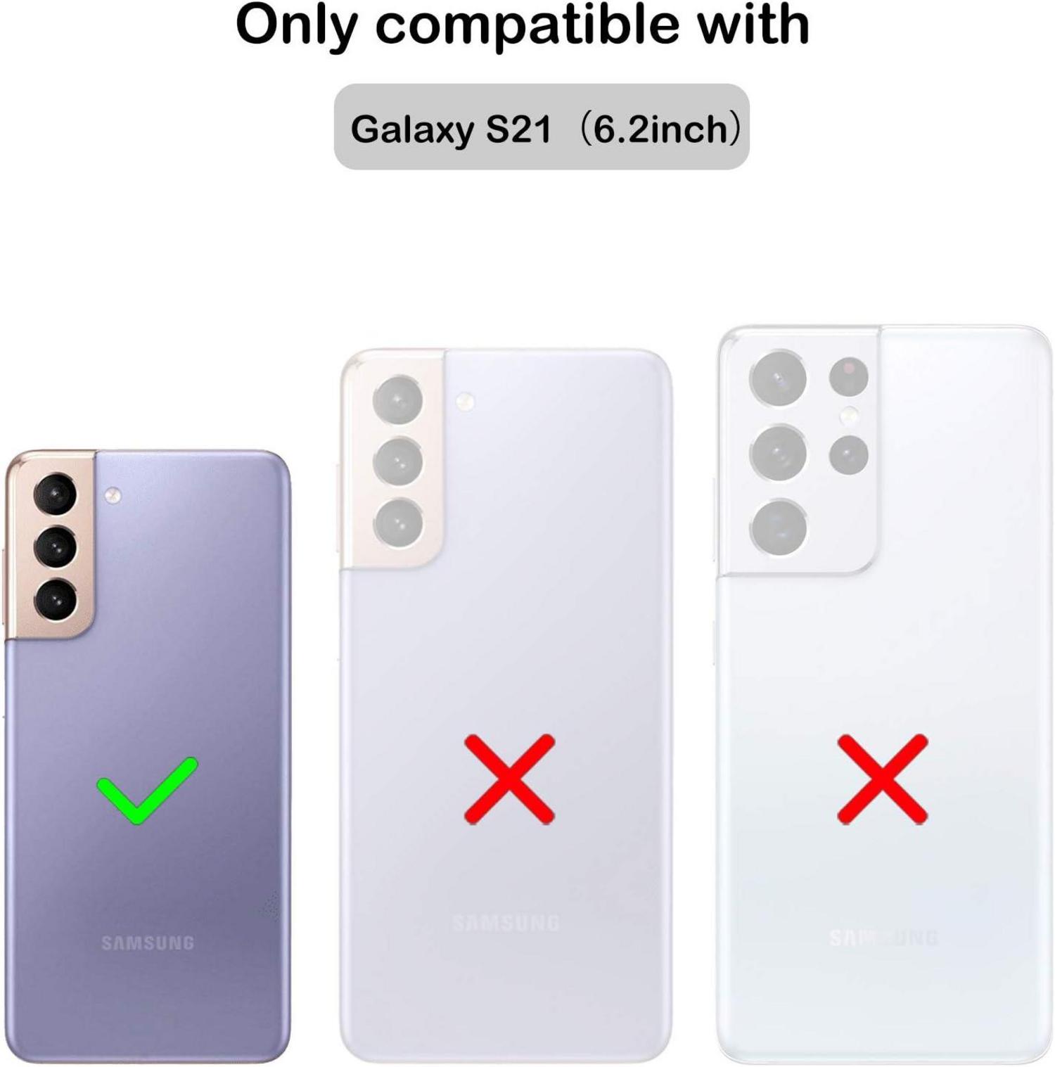Samsung S21 5G Hülle - Dünn Schlank Anti-Scratch MattSchwarz