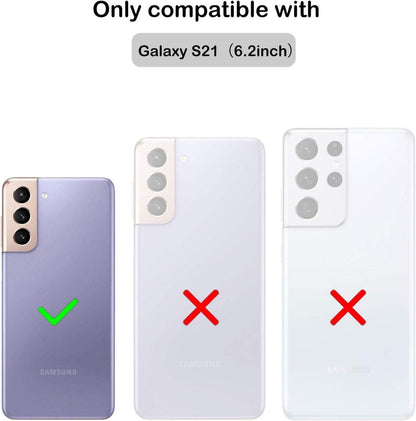 Samsung S21 5G Hülle - Dünn Schlank Anti-Scratch MattSchwarz